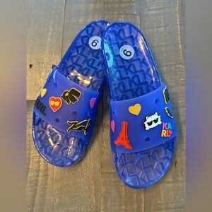 Karl Paris pool flats size 9 / nwt